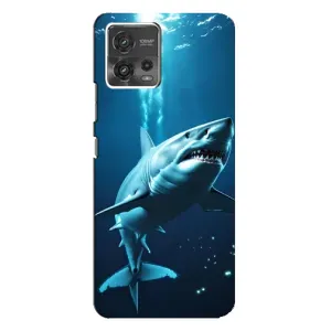 Чохол з картинкою 'Хижаки' для Motorola MOTO G72 (Акула під водою)