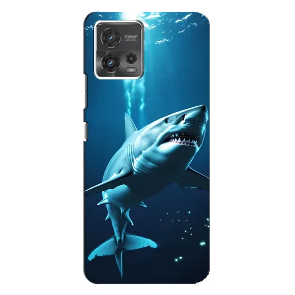 Чехол с принтом «Акула под водой» для Motorola MOTO G72 Чехол с принтом «Акула под водой» для Motorola MOTO G72