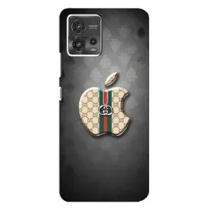 Чохол з принтом «Apple gucci» для Motorola MOTO G72