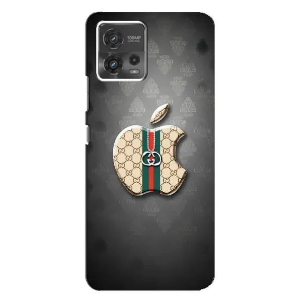 Чохол з принтом «Apple gucci» для Motorola MOTO G72 Чохол з принтом «Apple gucci» для Motorola MOTO G72