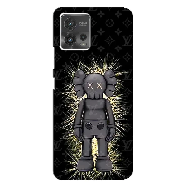 Чехол с принтом «Bearbrick LV» для Motorola MOTO G72