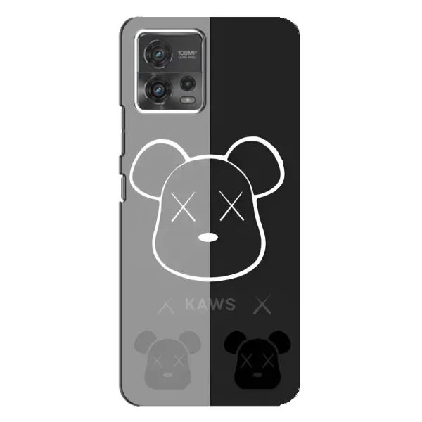 Чехол с принтом «БеарБрик глаза» для Motorola MOTO G72
