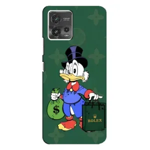 Чехли для Motorola MOTO G72 - Скрудж МакДак Louis Vuitton (PREMIUMPrint) (Богата Утка)