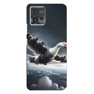Чохол з мемом Тралалело тралала на Motorola MOTO G72 (Бомбардіні гусіні)