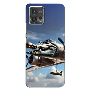 Чохол з мемом Тралалело тралала на Motorola MOTO G72 (Бомбардіро крокоділо)