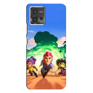 Чехол для Motorola MOTO G72 Бравл Старс (VPrint) (Бравел Старс)