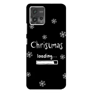 Різдвяні, Святкові Чохли для Моторола MOTO G72 (Christmas loading)