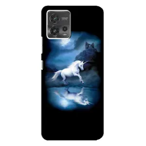 Чохол для Моторола MOTO G72 - (Єдинорожки - Новинки) (AlphaPrint) (Єдиноріг)