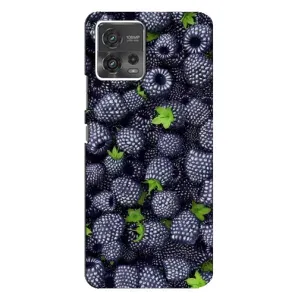 Чохли з фруктами для Motorola MOTO G72 (VPrint) (Ожина)