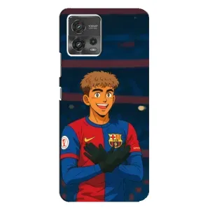 Чехол с футболистом Ламин Ямаль Motorola MOTO G72 (Футболист Ямаль)