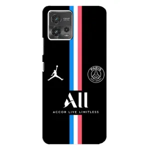 Чохли PSG для Motorola MOTO G72 (AlphaPrint) (футболка ПСЖ)