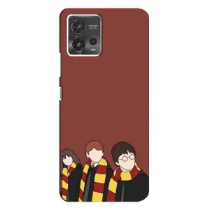 Чохли з Гаррі Поттером для Motorola MOTO G72 (AlphaPrint) (Гарі з друзями)