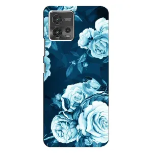 Чехлы (ART) Цветы на Motorola MOTO G72 (VPrint) (Блактині бутони)