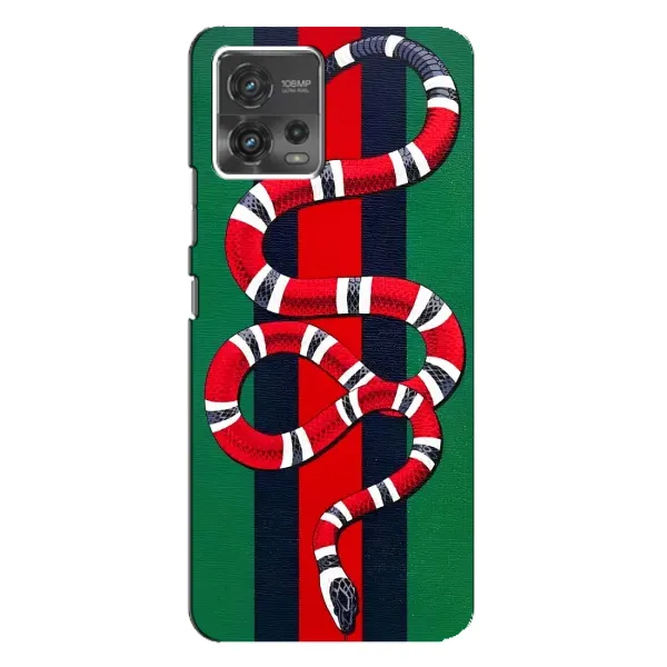 Чохол з принтом «Gucci змія» для Motorola MOTO G72 Чохол з принтом «Gucci змія» для Motorola MOTO G72