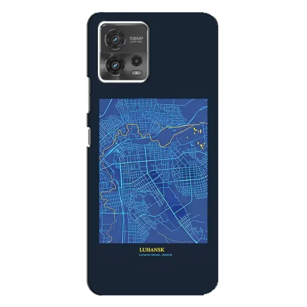 Чехол с принтом «Гуганск» для Motorola MOTO G72