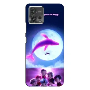 Чохли BTS для Motorola MOTO G72 (AlphaPrint) (КИТ BTS)