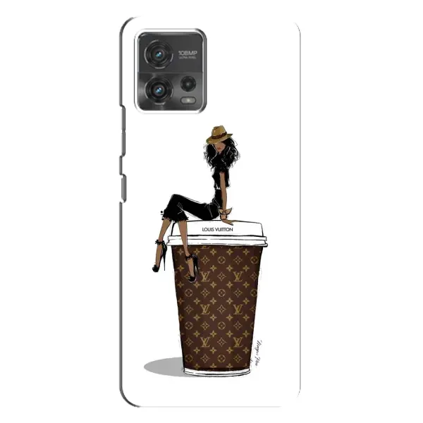 Чехол с принтом «кофе LOUIS VUITTON» для Motorola MOTO G72 Чехол с принтом «кофе LOUIS VUITTON» для Motorola MOTO G72