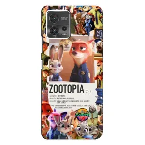 Чохол Зоотрополіс на Motorola MOTO G72 (Постер Зоотрополіс)