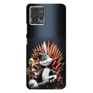 Популярні Чохли з картинками для Моторола MOTO G72 (Король Кролик)
