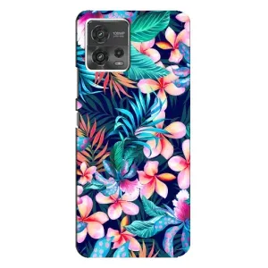 Чохол для Моторола MOTO G72 - з принтом (Дизайнерські) (AlphaPrint) (Мальовничі квіти)
