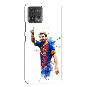 Чехлы Месси для Motorola MOTO G72 (AlphaPrint) (Лео Месси)