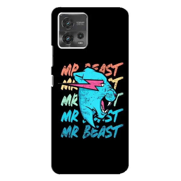 Чохол з принтом «logo Mr beast» для Motorola MOTO G72