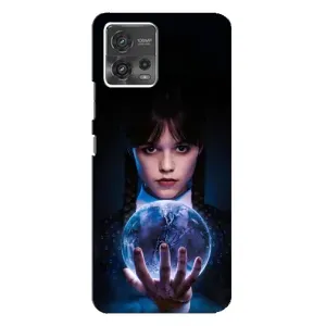 Чохол з дизайном Венздей 2 на Motorola MOTO G72 (Магічна сфера Венздей)