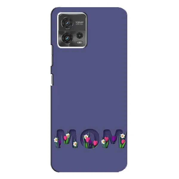 Чехол с принтом «Мама в цветах» для Motorola MOTO G72