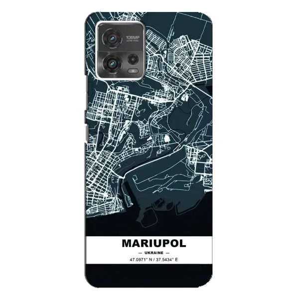 Чехол с принтом «Мариуполь» для Motorola MOTO G72