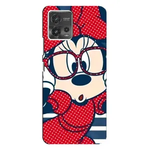 Міккі Маус чохол для Motorola MOTO G72 (AlphaPrint - Мультяшні) (Маус в окулярах)