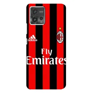 Чохли для Motorola MOTO G72 (VPrint) - Футбольні клуби (Milan)