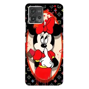 Чохол Disney Mouse Motorola MOTO G72 (PREMIUMPrint) (Мінні Маус ЛВ)
