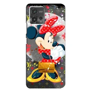 Чохол Disney Mouse Motorola MOTO G72 (PREMIUMPrint) (Minni з бантіком)