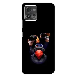 Чохол з Мавпами Motorola MOTO G72 - (AlphaPrint)