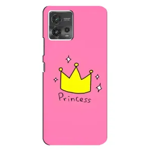 Чехол с принтом «Princess» для Motorola MOTO G72