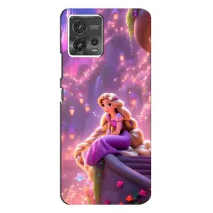 Чохол Рапунцель для Motorola MOTO G72 (Рапунцель у замку)