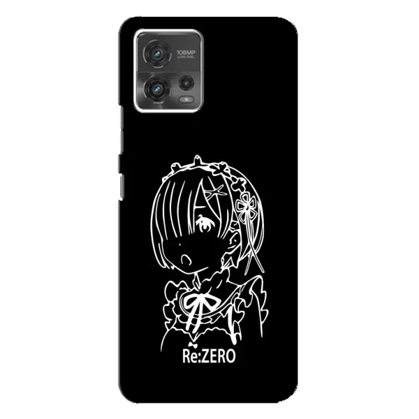 Чохол з принтом «Re: Zero» для Motorola MOTO G72 Чохол з принтом «Re: Zero» для Motorola MOTO G72