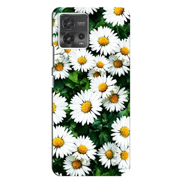 Чехол с принтом «Ромашки» для Motorola MOTO G72 Чехол с принтом «Ромашки» для Motorola MOTO G72