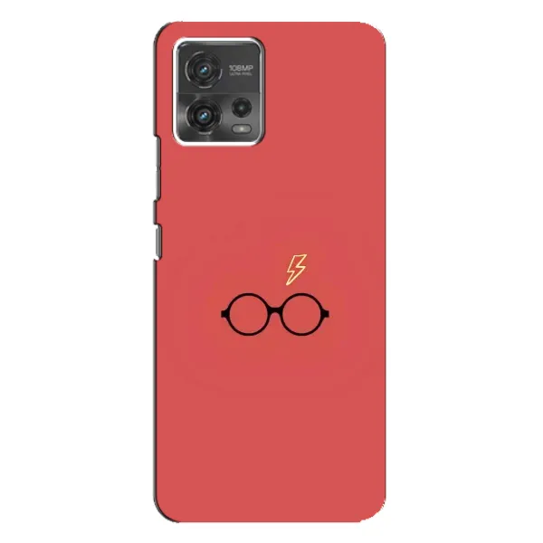 Чехол с принтом «шрам и очки» для Motorola MOTO G72 Чехол с принтом «шрам и очки» для Motorola MOTO G72