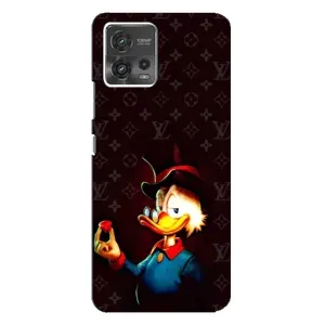 Чехли для Motorola MOTO G72 - Скрудж МакДак Louis Vuitton (PREMIUMPrint) (Скрудж з ботліантом)
