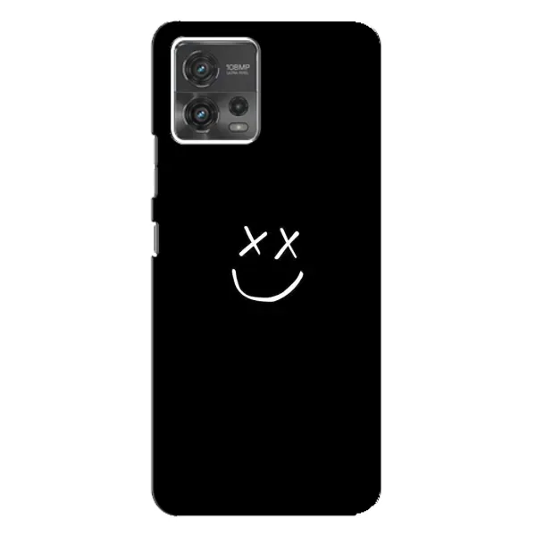 Чохол з принтом «Смайл» для Motorola MOTO G72