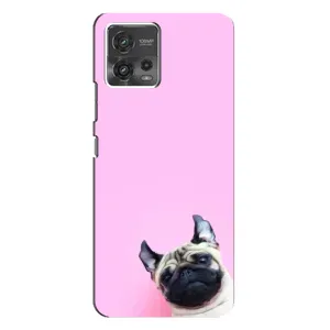 Чохли з собаками для Motorola MOTO G72 (VPrint) (Смішна собака)