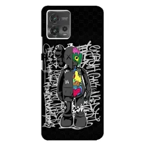 Чохли для Motorola MOTO G72 - Bearbrick Louis Vuitton (PREMIUMPrint) (Стиль Bearbrick)