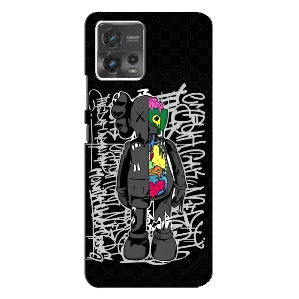 Чехол с принтом «Стиль Bearbrick» для Motorola MOTO G72