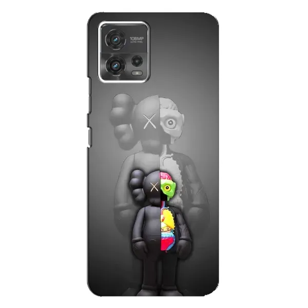 Чехол с принтом «Тело Bearbrick» для Motorola MOTO G72