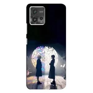 Чохли Венсдей на Motorola MOTO G72 Уенсдей (AlphaPrint) (Венздей та Інід)