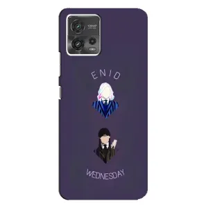 Чохли Венсдей на Motorola MOTO G72 Уенсдей (AlphaPrint) (Венздей і подруга)