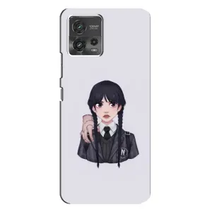 Чохли Венсдей на Motorola MOTO G72 Уенсдей (AlphaPrint) (Венздей і Річ)