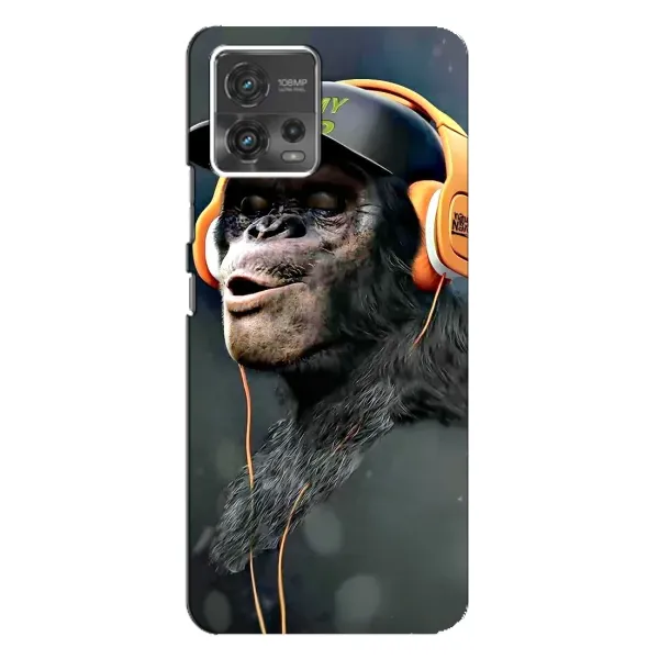 Чехол с принтом «В наушниках» для Motorola MOTO G72
