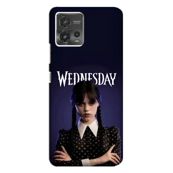 Чехол с принтом «Wednesday» для Motorola MOTO G72 Чехол с принтом «Wednesday» для Motorola MOTO G72